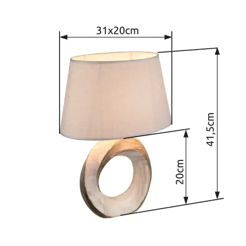 Stolové svietidlo Globo 21641T 1x40W E27 230V IP20